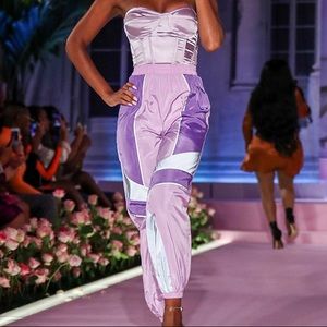 PLT X Saweetie Reflective Track Pants